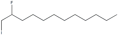 1-Iodo-2-fluorododecane 结构式