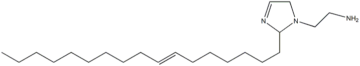 1-(2-Aminoethyl)-2-(7-heptadecenyl)-3-imidazoline 结构式