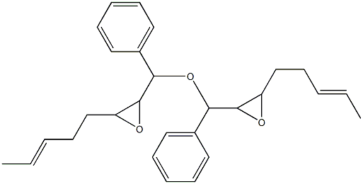 3-(3-Pentenyl)phenylglycidyl ether 结构式