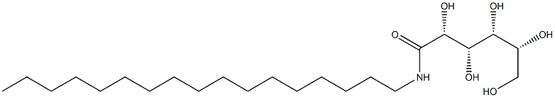 N-Heptadecyl-D-gluconamide 结构式