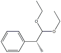 (2R)-1,1-Diethoxy-2-phenylpropane 结构式