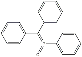 Phenyl(diphenylmethylene)phosphine oxide 结构式