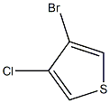 4-Bromo-3-chlorothiophene 结构式