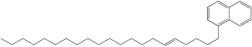 1-(5-Henicosenyl)naphthalene 结构式