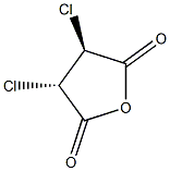 (2S,3S)-2,3-Dichlorosuccinic anhydride 结构式