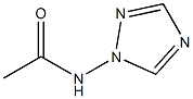 1-Acetylamino-1H-1,2,4-triazole 结构式