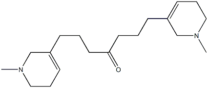 [(1-Methyl-1,2,5,6-tetrahydropyridin)-3-yl]propyl ketone 结构式