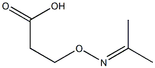 3-[Isopropylideneaminooxy]propionic acid 结构式