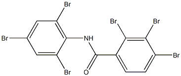 N-(2,4,6-Tribromophenyl)tribromobenzamide 结构式