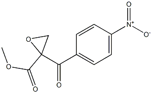 2-(4-Nitrobenzoyl)oxirane-2-carboxylic acid methyl ester 结构式