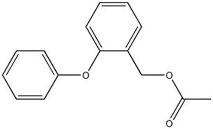 2-Phenoxybenzenemethanol acetate 结构式