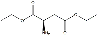 (R)-2-Aminobutanedioic acid diethyl ester 结构式