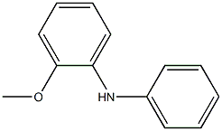 2-Methoxyphenylphenylamine 结构式