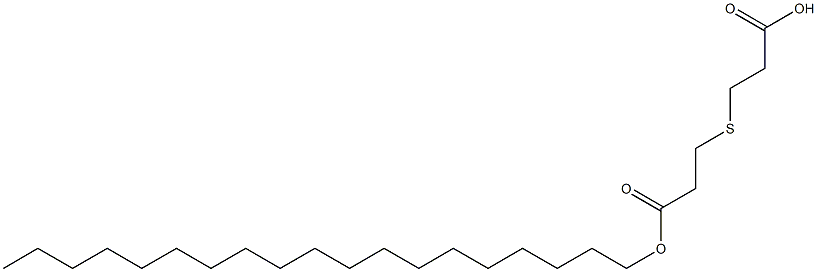 3,3'-Thiobis(propionic acid nonadecyl) ester 结构式