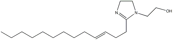 2-(3-Tridecenyl)-2-imidazoline-1-ethanol 结构式