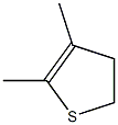 4,5-Dihydro-2,3-dimethylthiophene 结构式