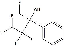 2-Phenyl-1,3,3,4,4-pentafluoro-2-butanol 结构式