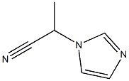 2-(1H-Imidazole-1-yl)propanenitrile 结构式