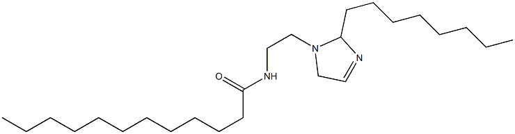 1-(2-Lauroylaminoethyl)-2-octyl-3-imidazoline 结构式