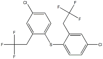 (2,2,2-Trifluoroethyl)(4-chlorophenyl) sulfide 结构式