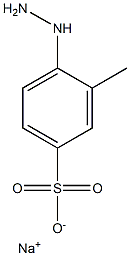 4-Hydrazino-3-methylbenzenesulfonic acid sodium salt 结构式
