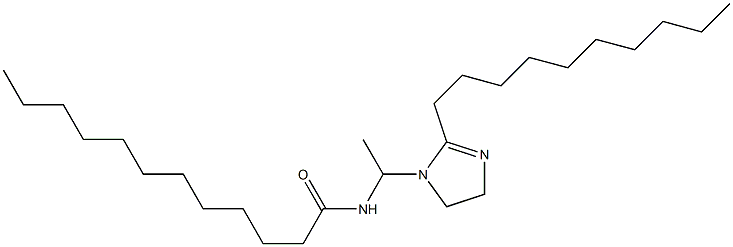 1-(1-Lauroylaminoethyl)-2-decyl-2-imidazoline 结构式