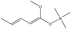 1-Propenylketene methyl(trimethylsilyl)acetal 结构式