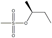 Methanesulfonic acid (S)-sec-butyl ester 结构式