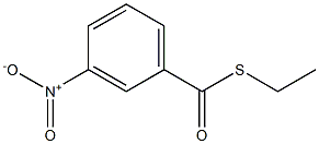 3-Nitrothiobenzoic acid S-ethyl ester 结构式