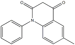 1-(Phenyl)-6-methylquinoline-2,4(1H,3H)-dione 结构式