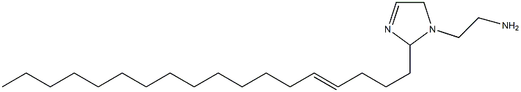 1-(2-Aminoethyl)-2-(4-octadecenyl)-3-imidazoline 结构式