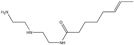 N-[2-[(2-Aminoethyl)amino]ethyl]-6-octenamide 结构式