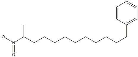 2-Nitro-12-phenyldodecane 结构式