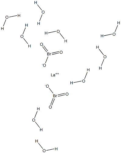 Lanthanum dibromate nonahydrate 结构式