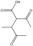 2,3-Diacetylbutyric acid 结构式