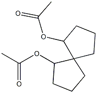 4,6-Diacetoxyspiro[4.4]nonane 结构式