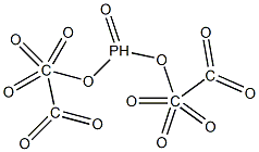 Phosphonic acid bis(2-pentoxyethyl) ester 结构式