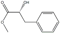 (2R)-2-Hydroxy-3-phenylpropanoic acid methyl ester 结构式