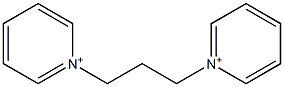 1,1'-Trimethylenebis(pyridinium) 结构式