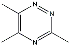 3,5,6-Trimethyl-1,2,4-triazine 结构式