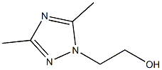 3,5-Dimethyl-1H-1,2,4-triazole-1-ethanol 结构式