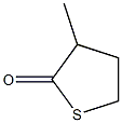 3-Methyltetrahydrothiophene-2-one 结构式