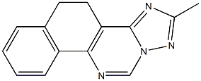 6,7-Dihydro-16-methyl-11,13,15,17-tetraaza-13H-cyclopenta[a]phenanthrene 结构式