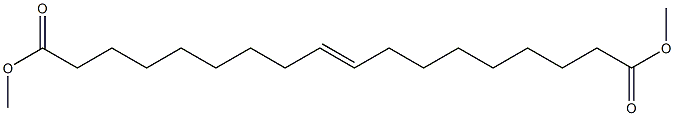 Dimethyl 9-octadecenedioate 结构式