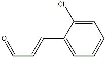 (E)-3-(2-Chlorophenyl)propenal 结构式