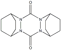 1,4:8,11-Diethanooctahydrodipyridazino[1,2-a:1',2'-d][1,2,4,5]tetrazine-6,13-dione 结构式