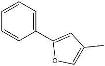 2-Phenyl-4-methylfuran 结构式