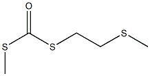 Dithiocarbonic acid S-[2-(methylthio)ethyl]S-methyl ester 结构式