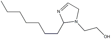 1-(2-Hydroxyethyl)-2-heptyl-3-imidazoline 结构式