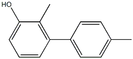 2-Methyl-3-(4-methylphenyl)phenol 结构式